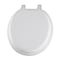 Mayfair Mayfair by Bemis Round White Vinyl Toilet Seat 11-000 - alternate 1